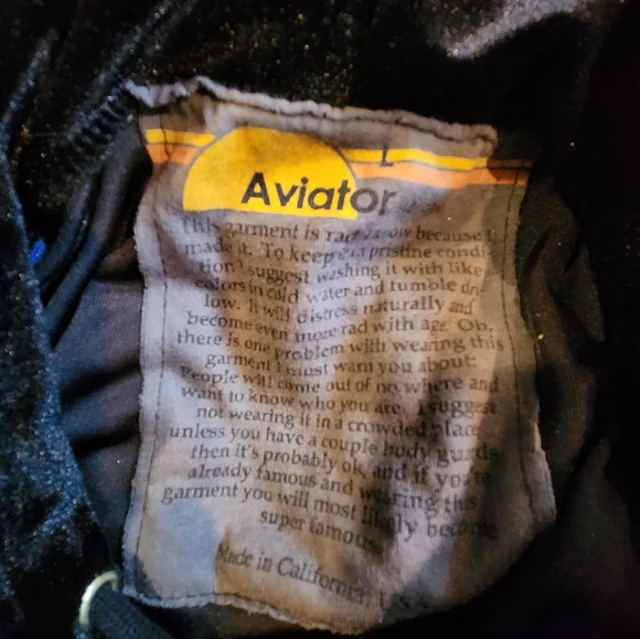 Aviator Nation Velvet Hooded Sweatshirt - Picture 5 of 6